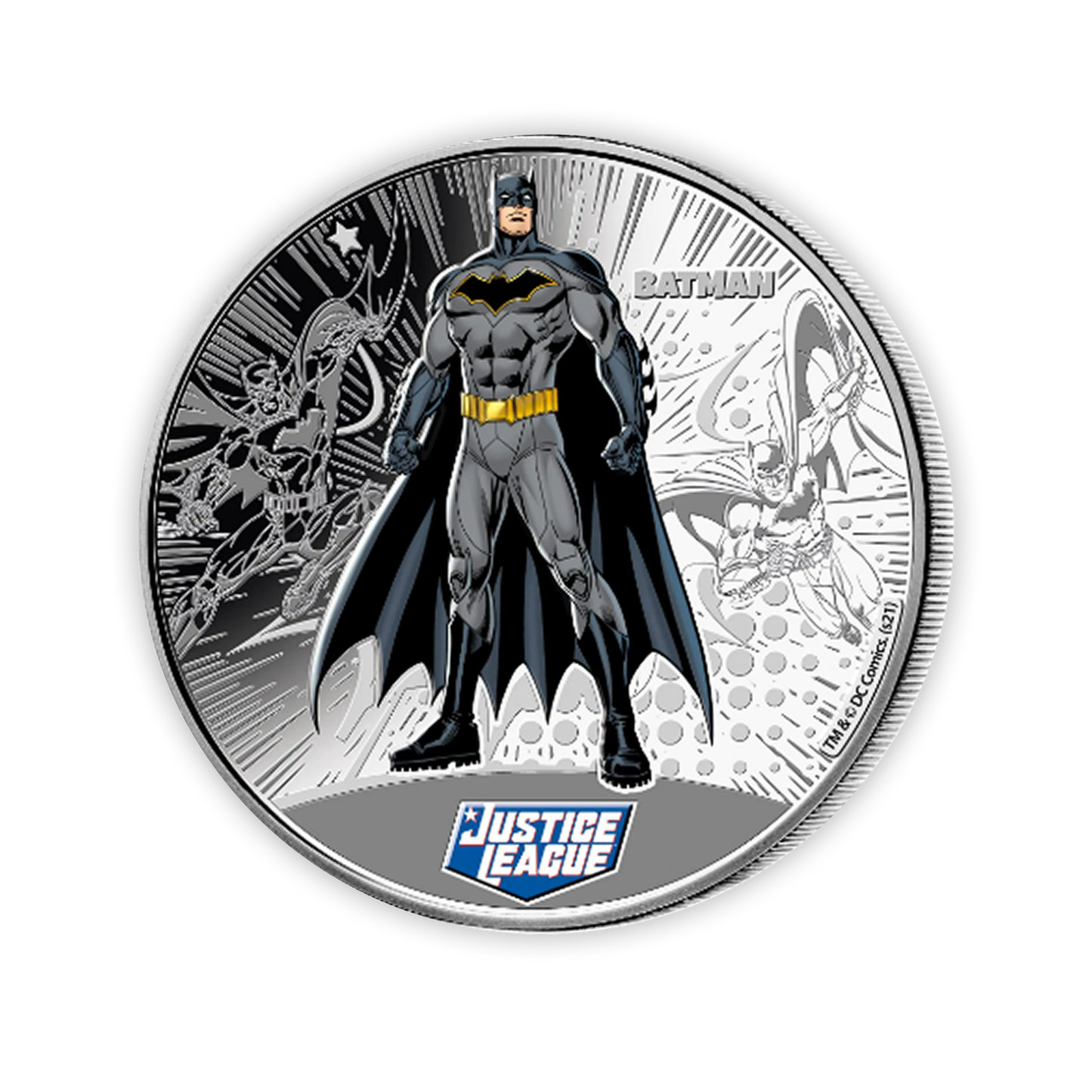 Batman 1/2oz Silver Dollar Commemorative Coin