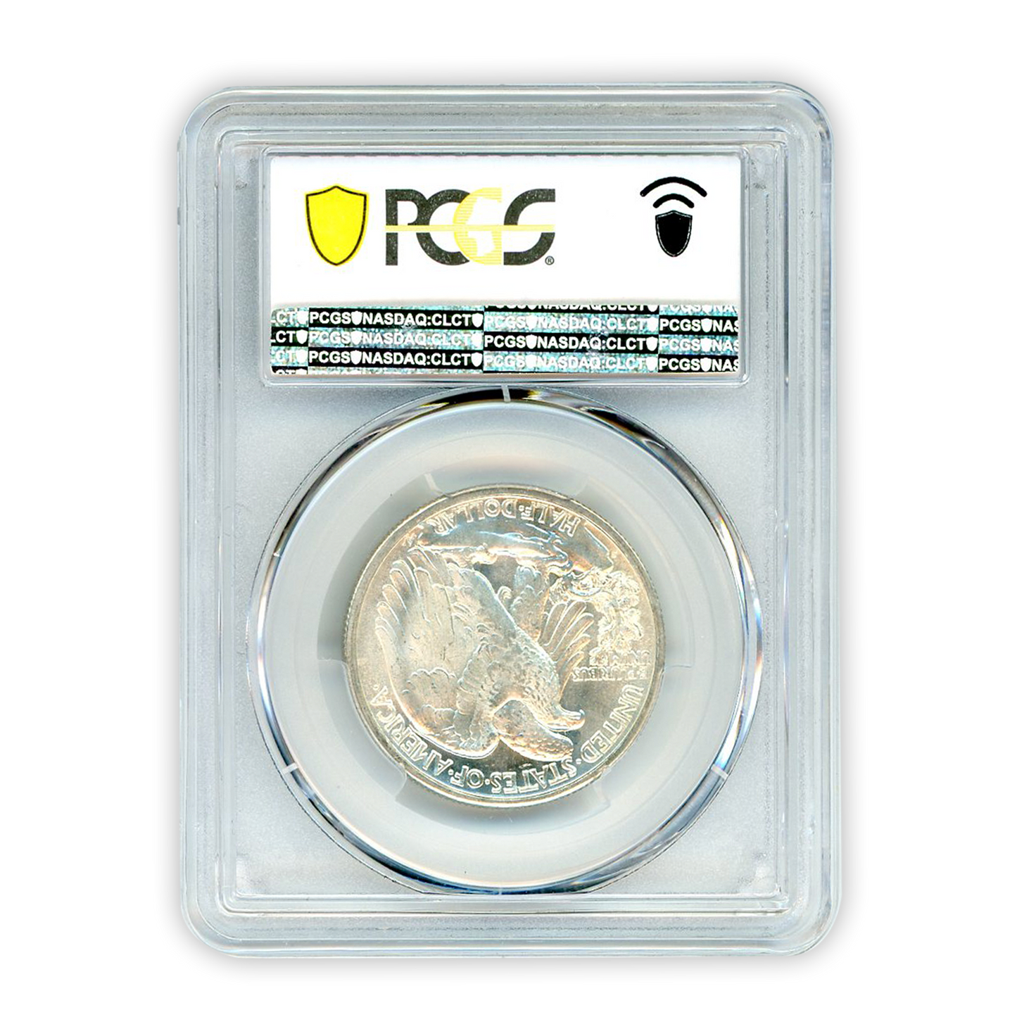 1943 Walking Liberty Silver Half Dollar - PCGS MS65+ Sight White