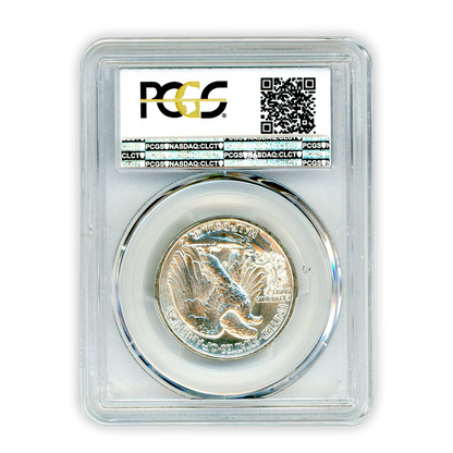 1938 Walking Liberty Silver Half Dollar - PCGS MS64 Sight White