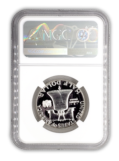 1963 Franklin Silver Half Dollar - NGC PF68 Star Sight White