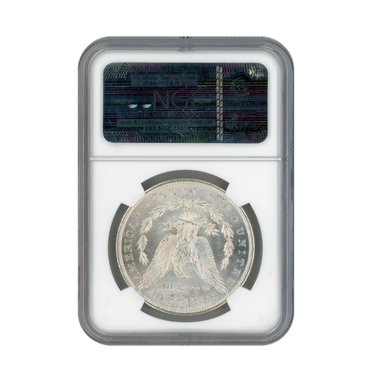 1885 Morgan Silver Dollar Philadelphia - NGC MS65 Sight White