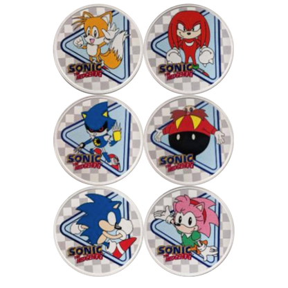 2022 Niue Sonic Origins Silver 1 oz 6 Piece Set