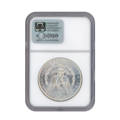 1885 Morgan Silver Dollar - New Orleans NGC MS65 Sight White