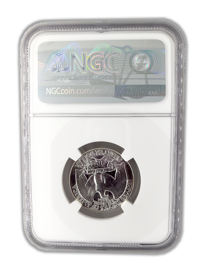 1953 Washington Silver Quarter Philadelphia - NGC PF67 Sight White
