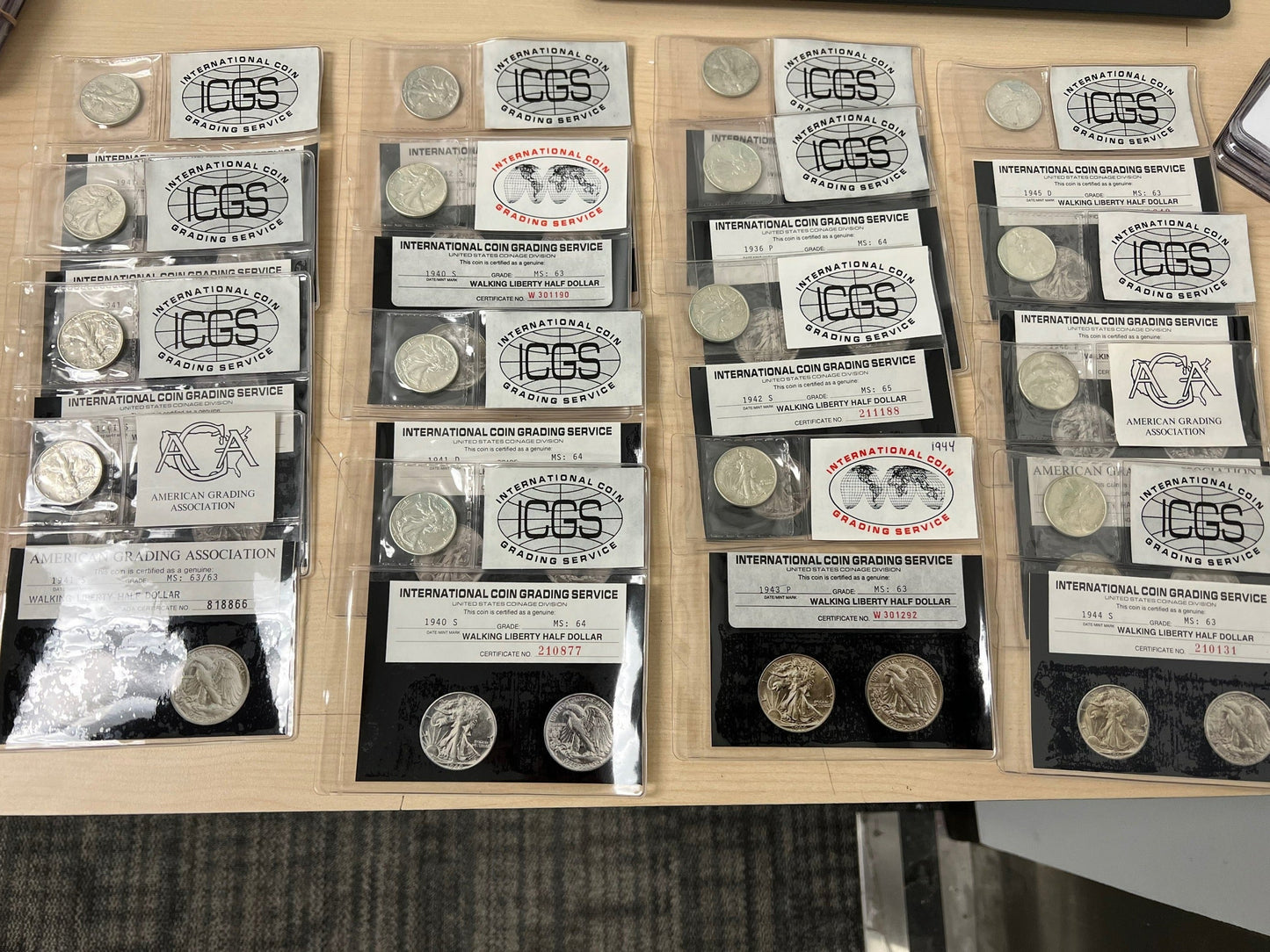 BU Walking Liberty Vintage Grading Grab Bag