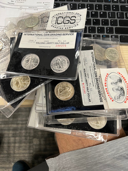 BU Walking Liberty Vintage Grading Grab Bag