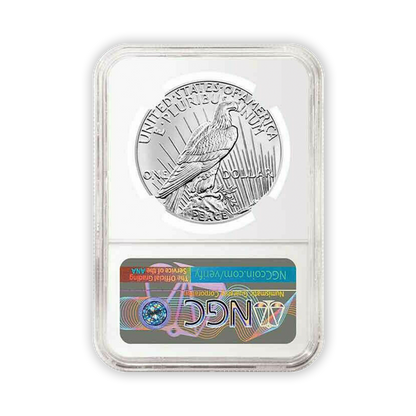 2021 Peace Silver Dollar - NGC MS70 First Day of Issue