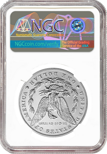 2021 P Morgan Silver Dollar - NGC MS70 First Day of Issue