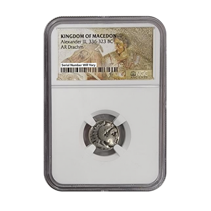 Ancient Greek Silver - Alexander The Great - NGC Certified