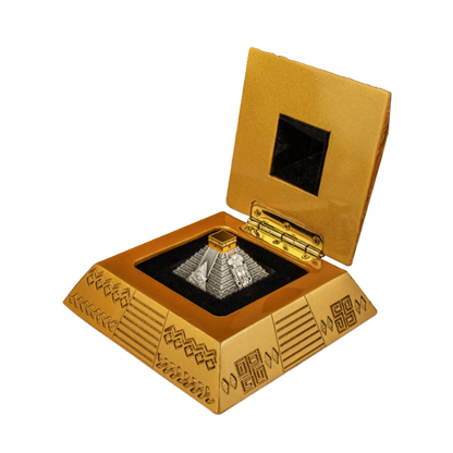 2022 5 oz  Mayan Pyramid Silver