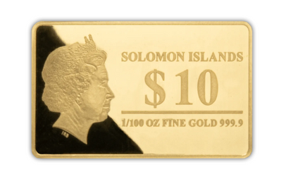 2022 1/100 oz Solomon Mysteries of World History - Devils Tower Gold Prooflike