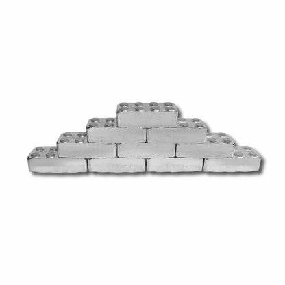 Silver Building Block 1 oz Silver - Pack of 12
