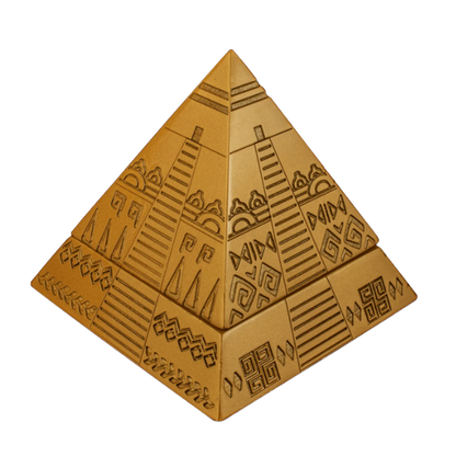 2022 5 oz  Mayan Pyramid Silver