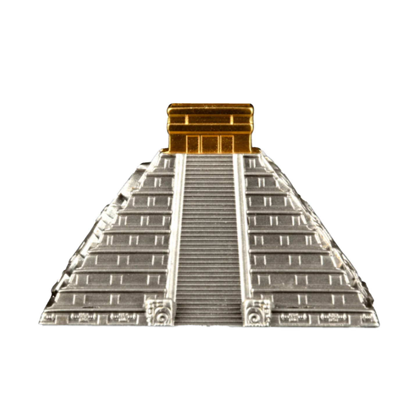 2022 5 oz  Mayan Pyramid Silver