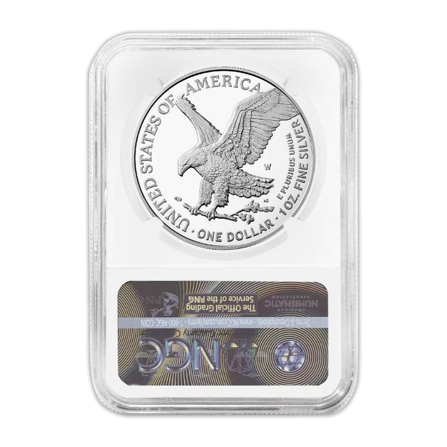2022 W Silver Eagle - Proof - NGC PF70 FDOI First Day of Issue