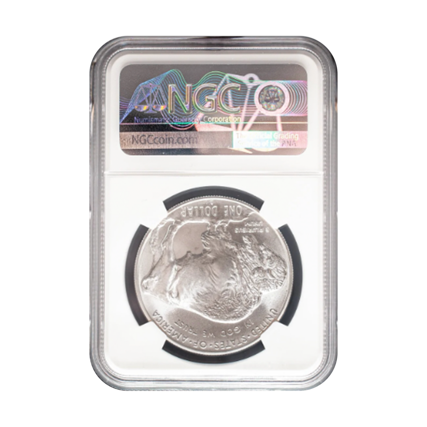 2001 Buffalo Silver Dollar Denver NGC MS69