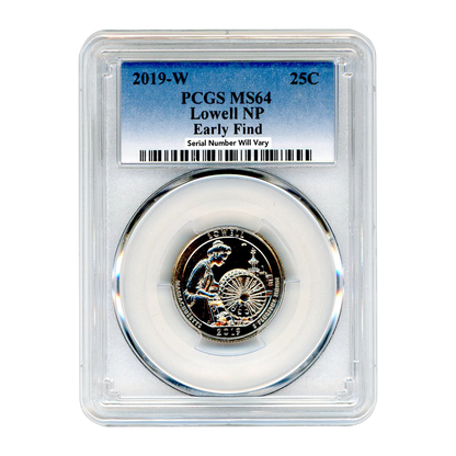 2019 Lowell Quarter Dollar West Point - PCGS MS64 Early Find