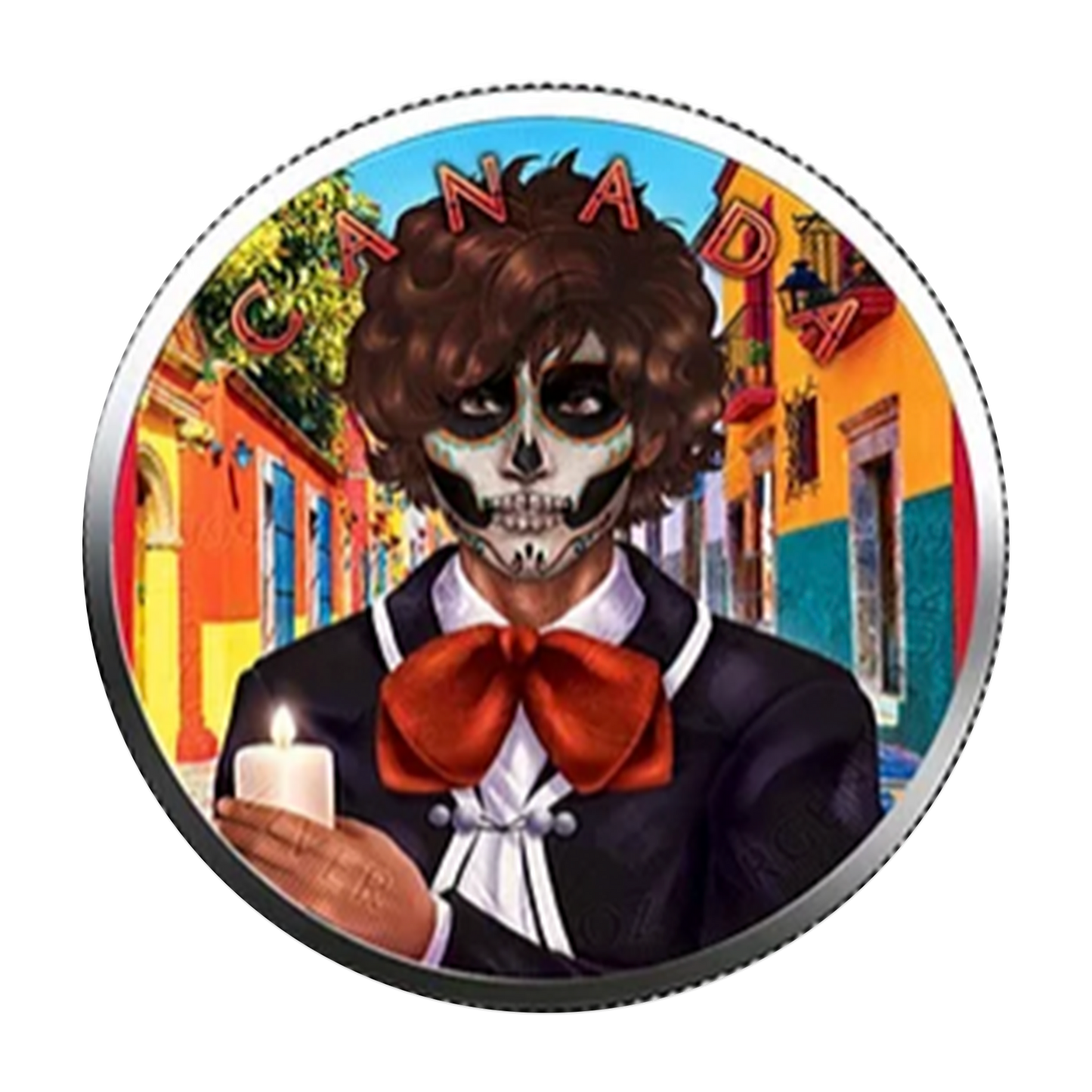 2022 Maple Leaf - Dia de Muertos - Day of the Dead - 3 Coin Set