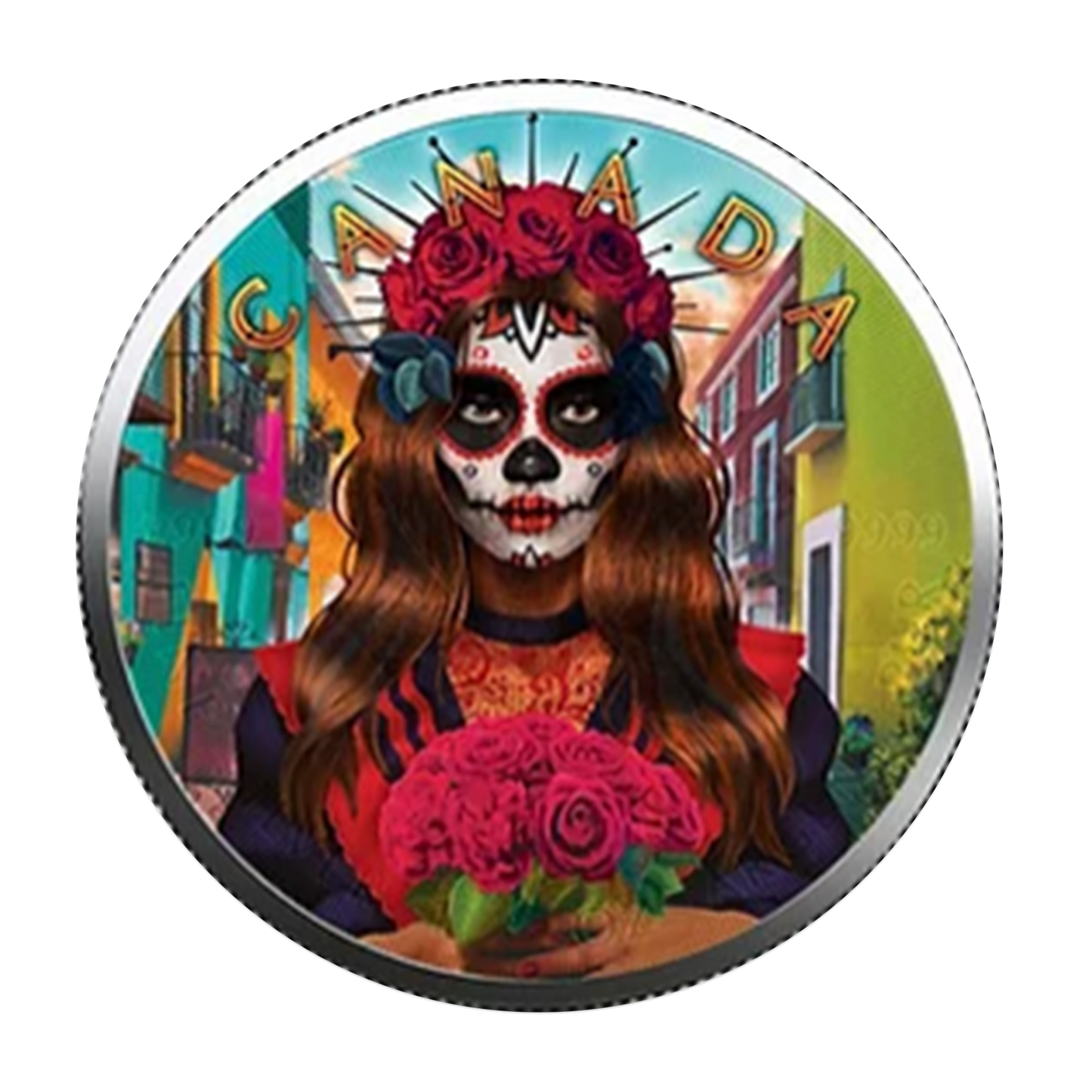 2022 Maple Leaf - Dia de Muertos - Day of the Dead - 3 Coin Set