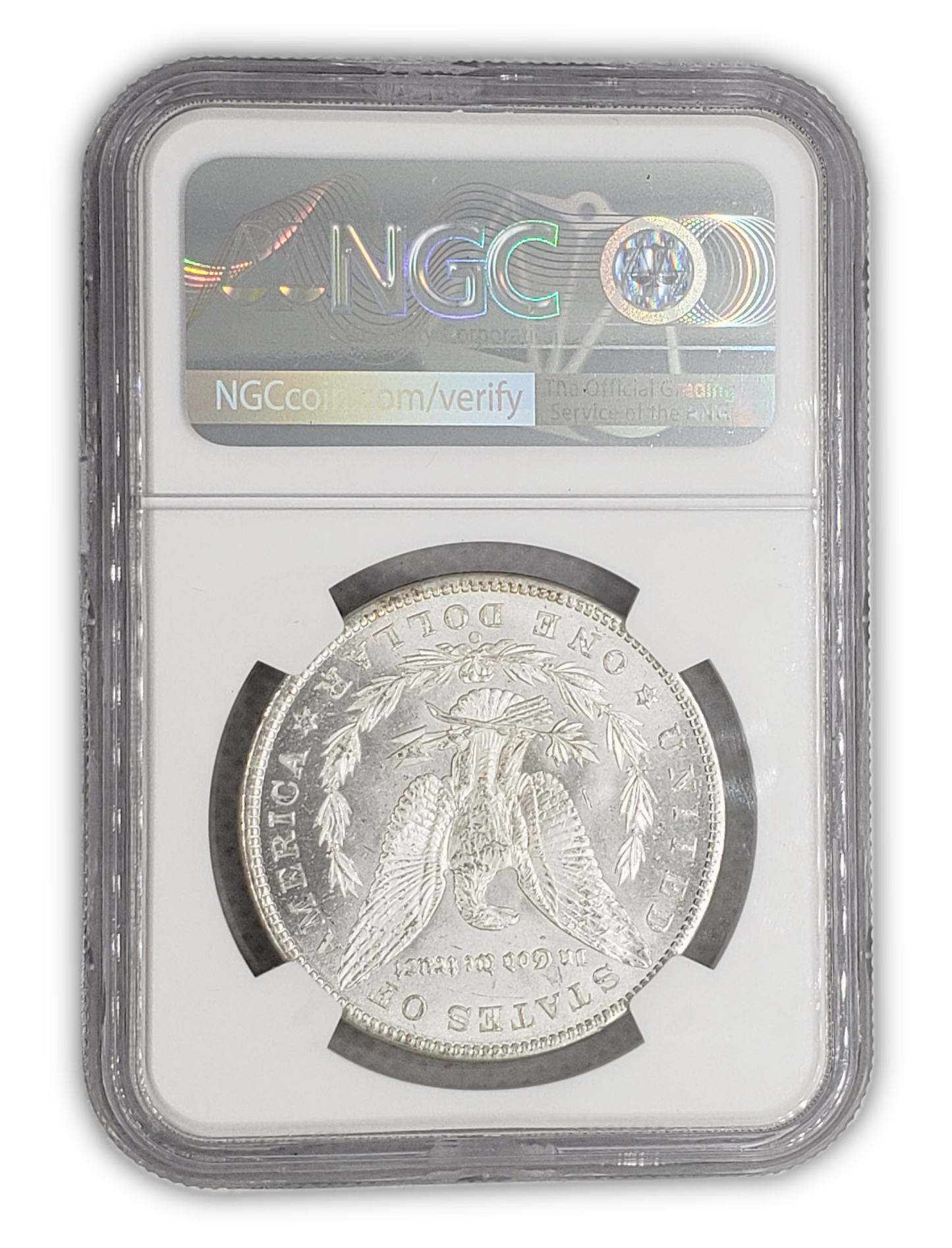 1901 Morgan Silver Dollar New Orleans - NGC MS65+ Sight White