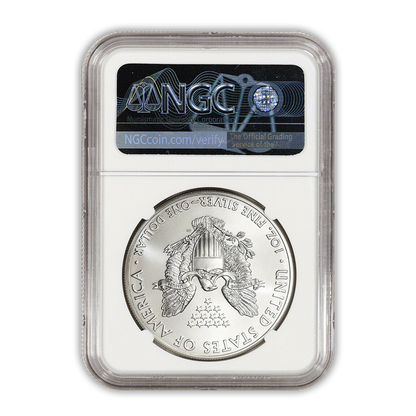 2013-S Silver Eagle San Francisco - Early Production - NGC MS69 Mercanti Label
