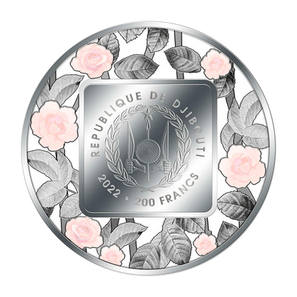 2022 2 oz Lady Diana Filigree Barbados Silver