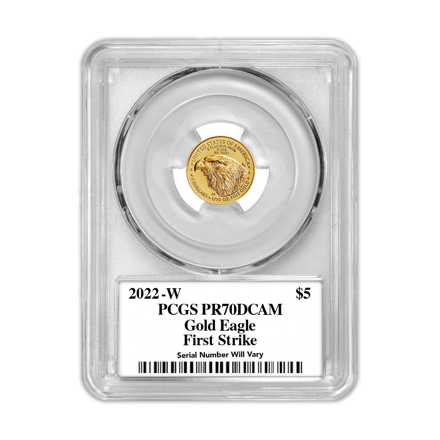 2022 $5 Gold Eagle Truman Triumph PCGS PF70