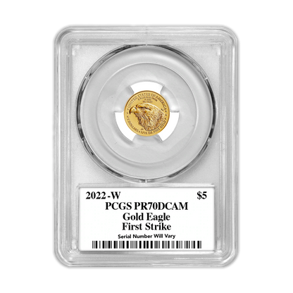 2022 $5 Gold Eagle Truman Triumph PCGS PF70