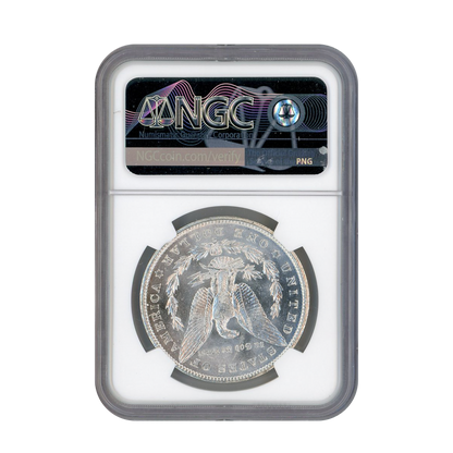 1880 S Morgan Silver Dollar San Francisco NGC MS65 Sight White