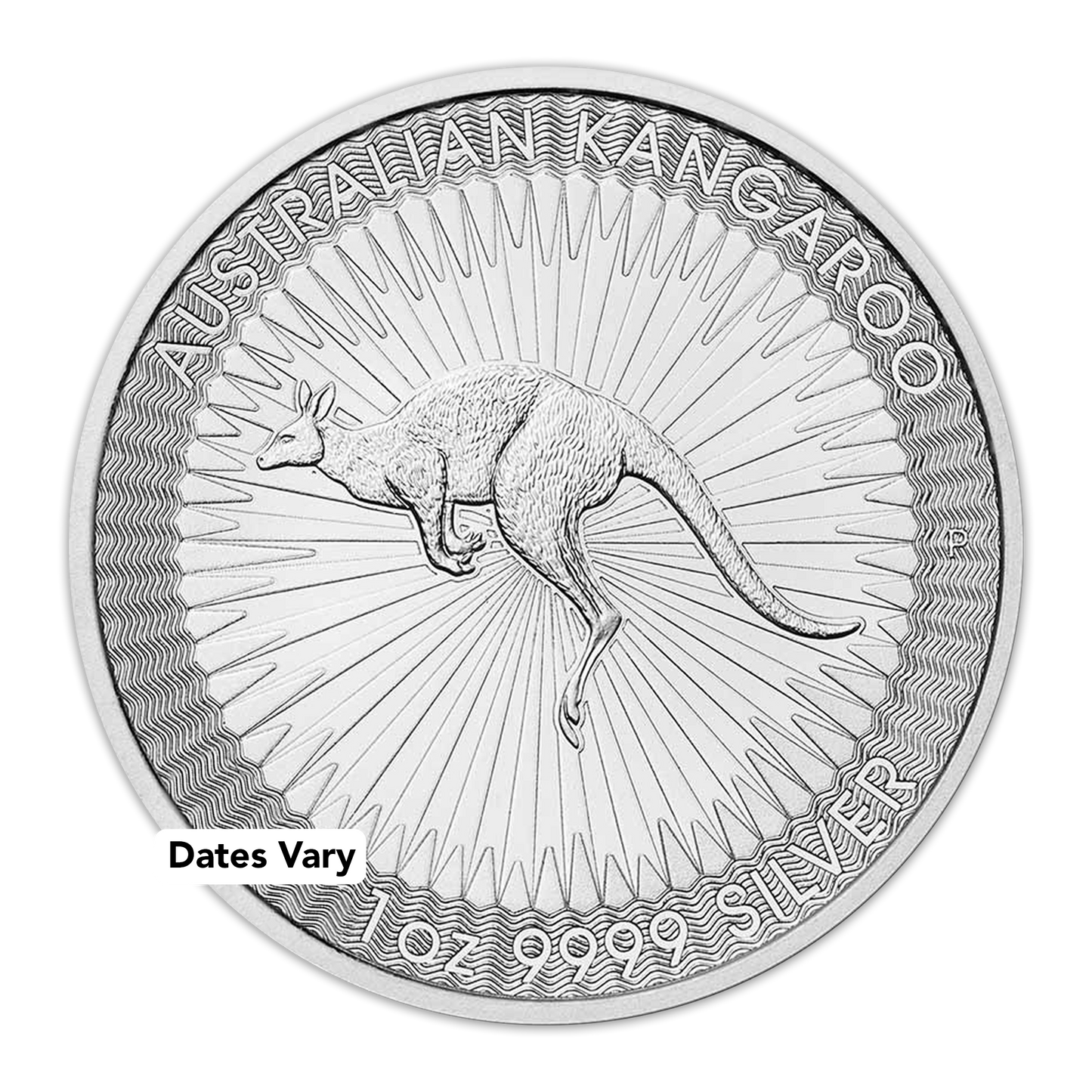 1 oz Australian Kangaroo Silver Coin (Dates Vary)