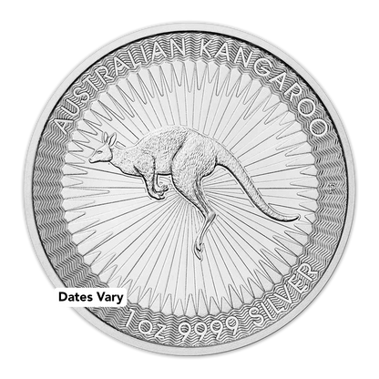 1 oz Australian Kangaroo Silver Coin (Dates Vary)