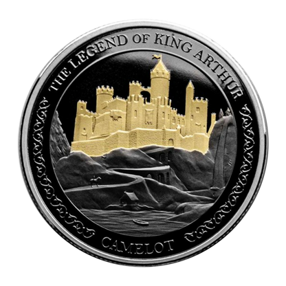 2022 The Legend of King Arthur Samoa Silver - 4 Coin Set