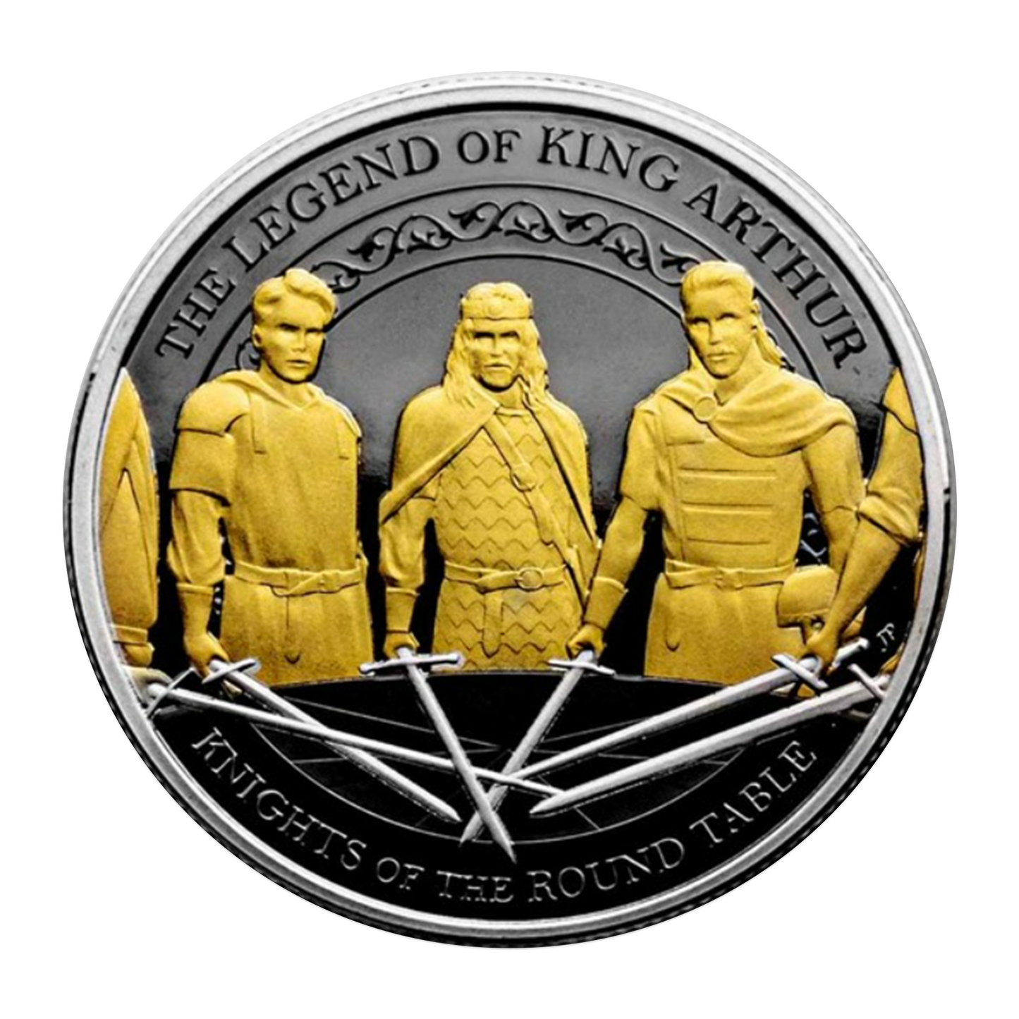 2022 The Legend of King Arthur Samoa Silver - 4 Coin Set