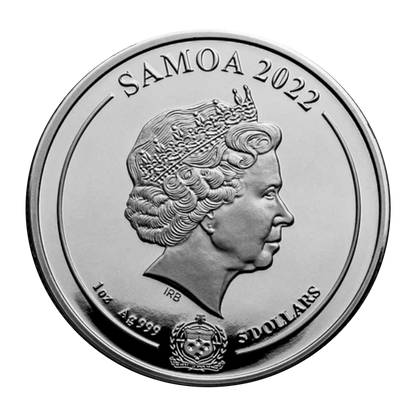 2022 The Legend of King Arthur Samoa Silver - 4 Coin Set