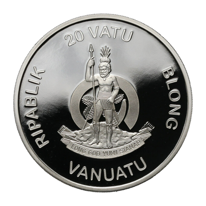 2021 1 oz  Vanatu Save the Ocean Silver