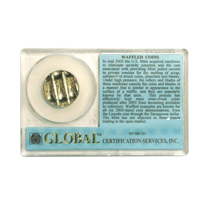 2003 P Missouri Quarter Mint Canceled - Global Certified