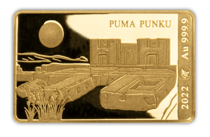 2022 Solomon Mysteries of World History - Puma Punku Gold Prooflike