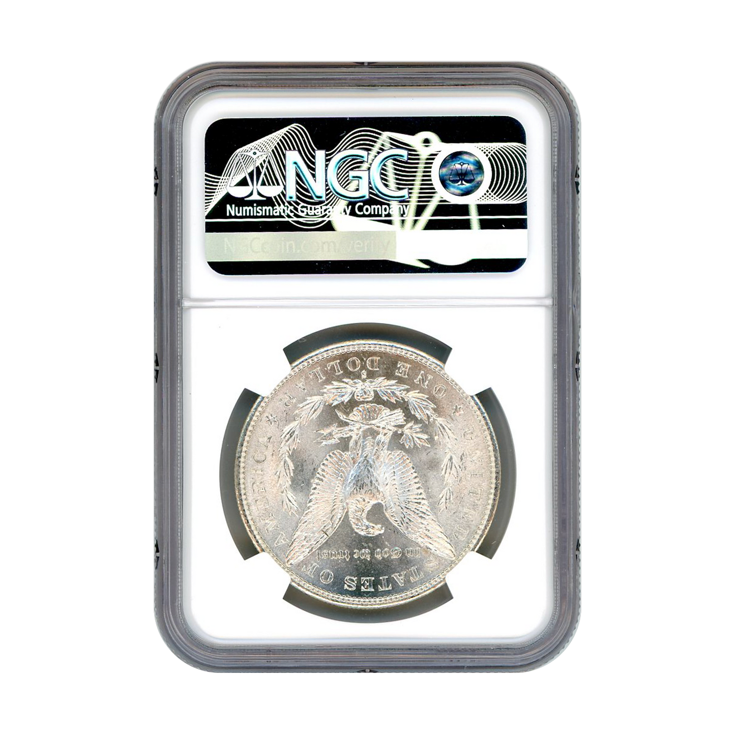 1882 Morgan Silver Dollar San Francisco - NGC MS65 Sight White