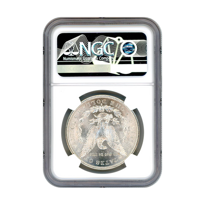 1882 Morgan Silver Dollar San Francisco - NGC MS65 Sight White