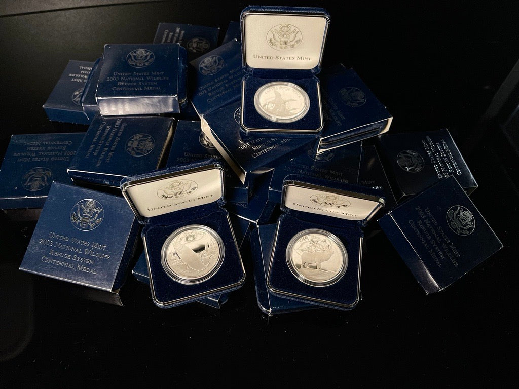 National Wildlife Silver 1oz Medal Grab Bag