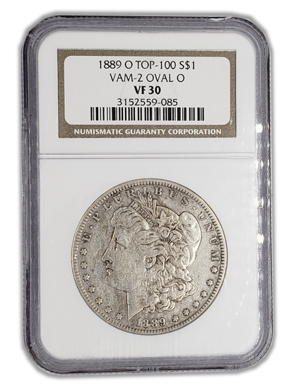 1889 O Morgan Silver Dollar New Orleans - NGC VF30