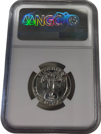 1952 Washington Silver Quarter Philadelphia - FS 901 Superbird  - NGC PF68