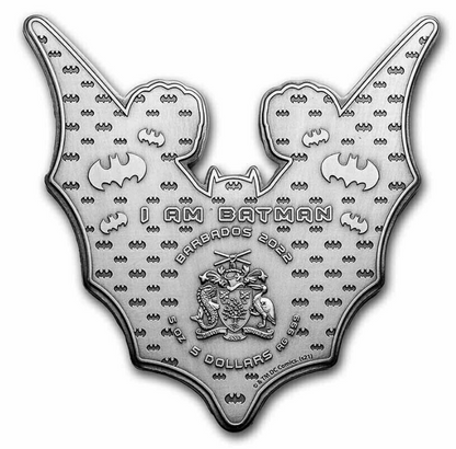 2022 5 oz DC Comics Batman Silver