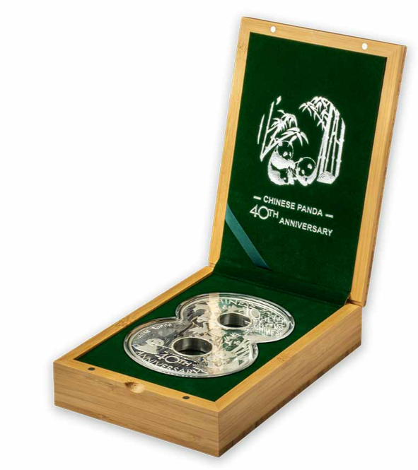 2022 Fiji 40th Panda Anniversary Lucky8 Silver Proof like