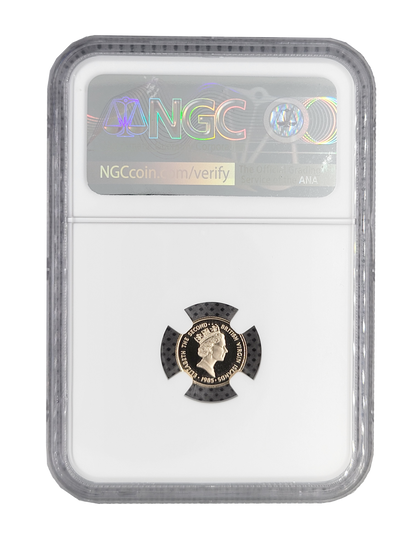 1985 FM B.V Island G$25 Marsh Hawk NGC PF69 ultra cameo