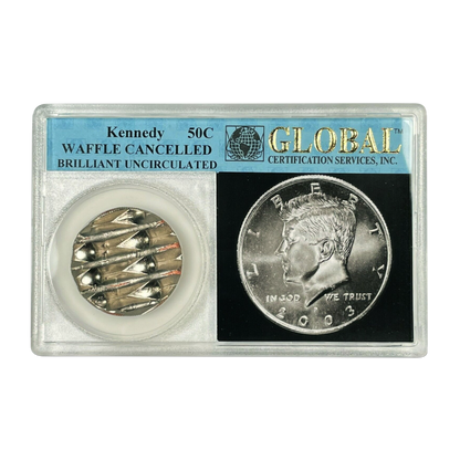 Kennedy Half Dollar Mint Canceled - Global Certified
