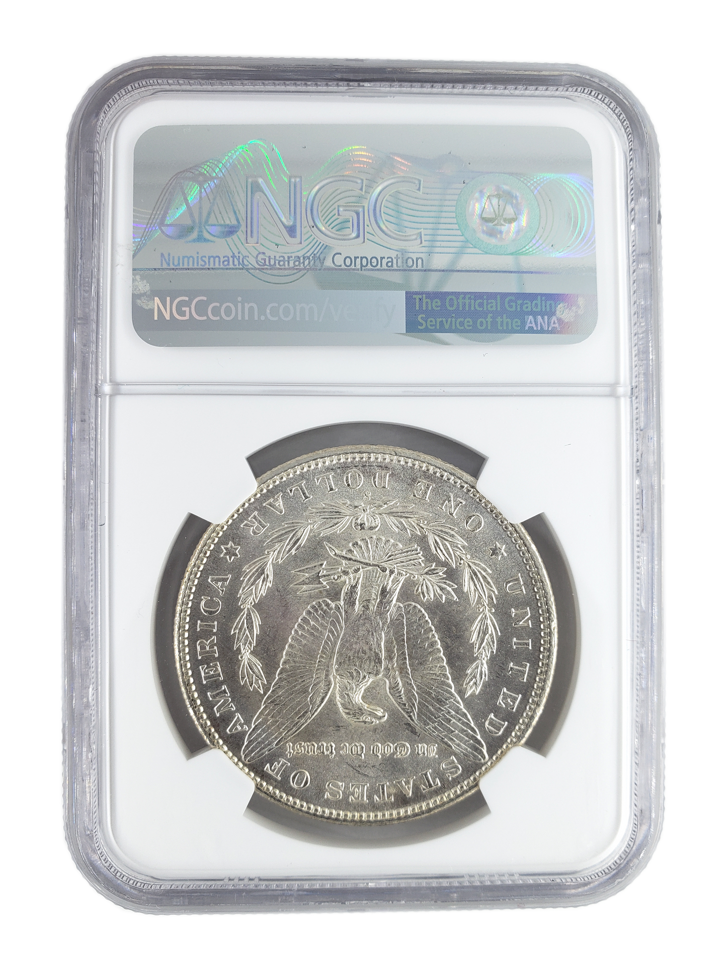 1899 Morgan Silver Dollar San Francisco - NGC MS63 Sight White
