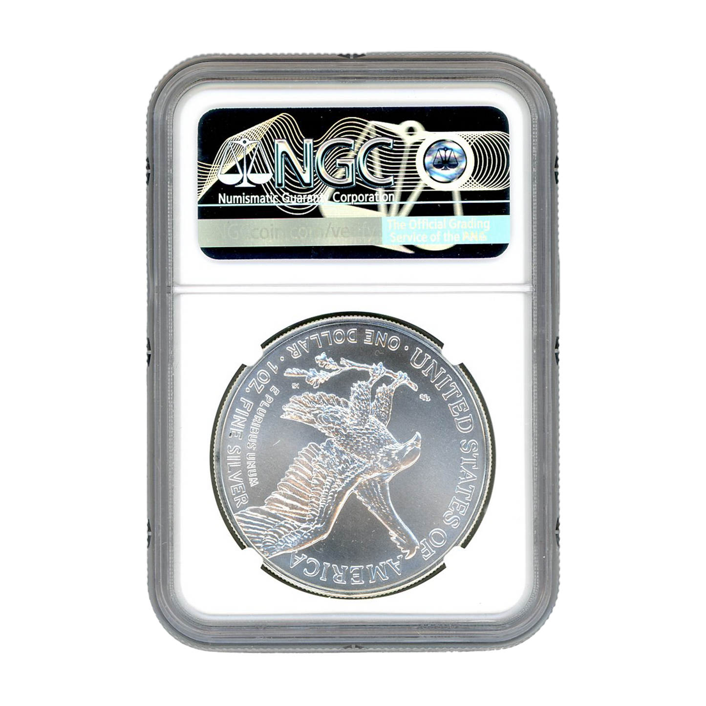 2021 Silver Eagle Landing Type 2 - NGC MS70 First Day of Issue