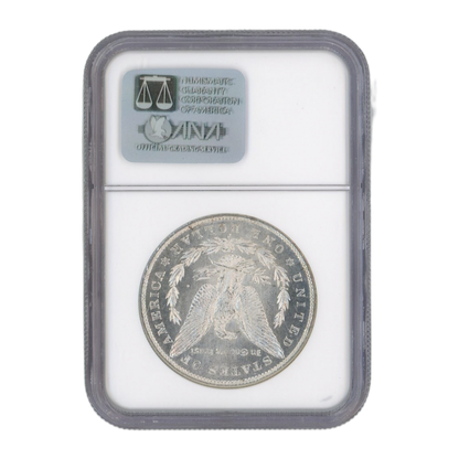 1881 Morgan Silver Dollar Carson City - NGC MS64 Sight White