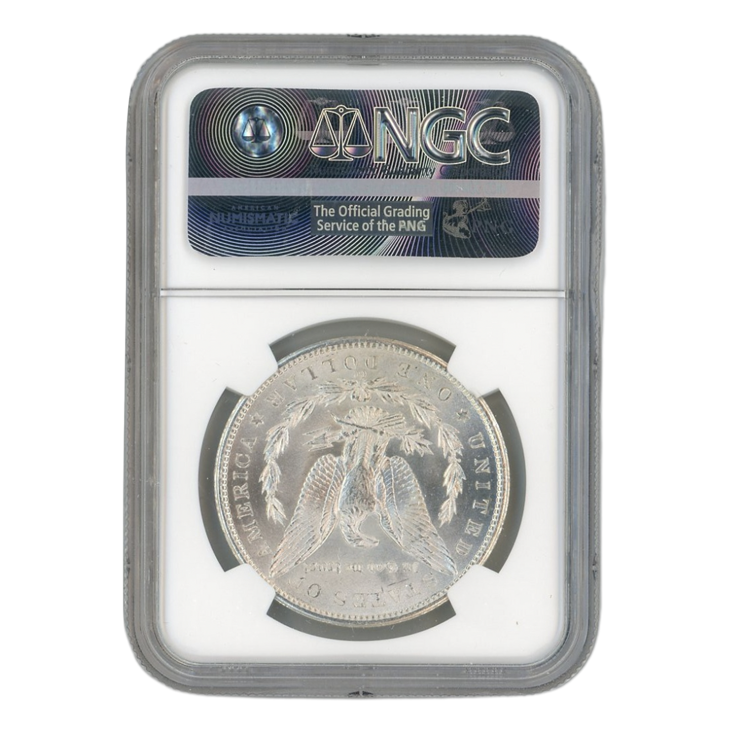 1883 Morgan Silver Dollar Carson City - NGC MS64+ Sight White